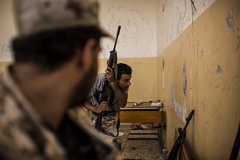 Big street clashes between rival groups have ended, but several rockets which hit Tripoli airport this week were a reminder that security remains shaky. (File photo | AP)