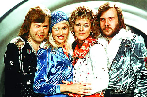 Swedish popular band ABBA