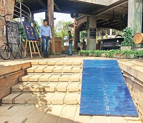Prateek Khandelwal started the #RampMyCity campaign in Bengaluru last December after he found out that  places that serve food did not cater to the differently-abled.
