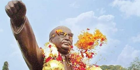File Image of Dalit icon B R Ambedkar.