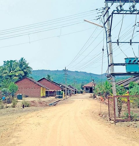 Degaon village, entered through a kutcha road, got its first transformer only last year