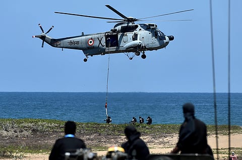 Def Expo 2018 is an international land, naval and internal homeland security systems exhibition.  (PTI)