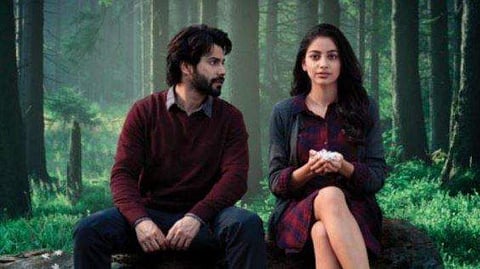 Varun Dhawan and Banita Sandhu in the official poster of October.