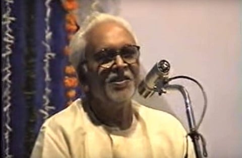 Nandram Das Bairagi, popularly known as Balkavi Bairagi. (Photo | YouTube screengrab)