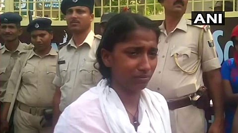 The girls claimed that the sleeves of their clothes were snipped off forcefully. | ANI Twitter
