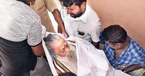 Balakumaran’s mortal remains brought for last rites |  ASHWIN PRASATH
