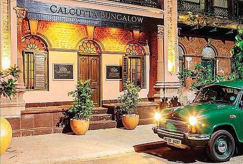 Each of  Calcutta Bungalow’s six rooms is named after a locality of old Kolkata
