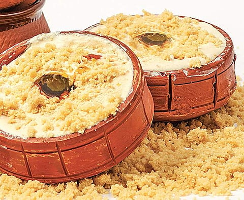 Nalen gur (date palm jaggery) ice cream