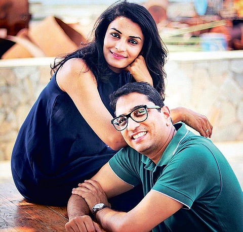 Trishala and  Rajeev Surana