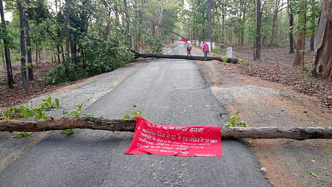 As far as Maharashtra is concerned the bandh remained non effective except photographs of banners being shared over the social media.(Photo | EPS)