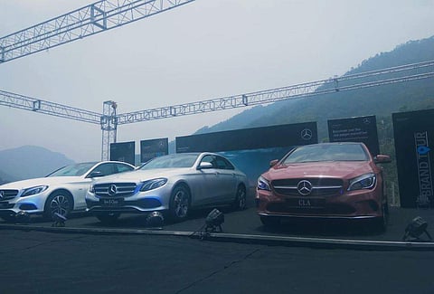 Representational image. (Photo | Mercedes-Benz India/Twitter)