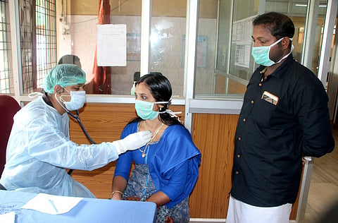 A patient consulting a doctor at the Perambra Government Taluk Hospital.  Image used for representational purpose. (Express Photo | TP Sooraj)