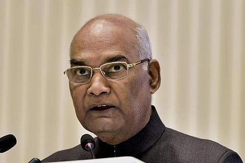 President Ram Nath Kovind  (File | PTI)