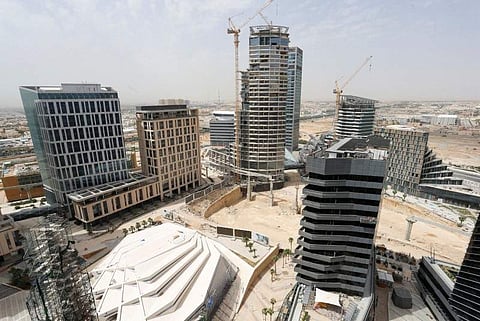 View shows the King Abdullah Financial District, north of Riyadh, Saudi Arabia, May 12, 2016 (Reuters File Photo)