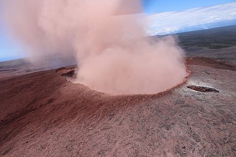 Up to 10,000 people have been asked to leave their homes on Hawaii's Big Island following the eruption of the Kilauea volcano that came after a series of recent earthquakes. Adding to the chaos, the island's largest earthquake in more than 40 years, a mag