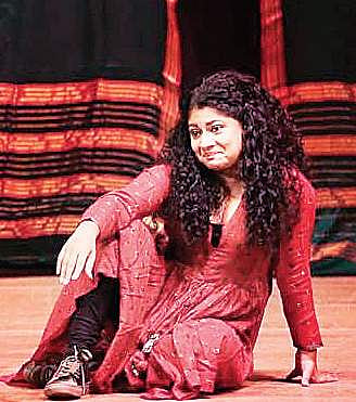 A scene from the play