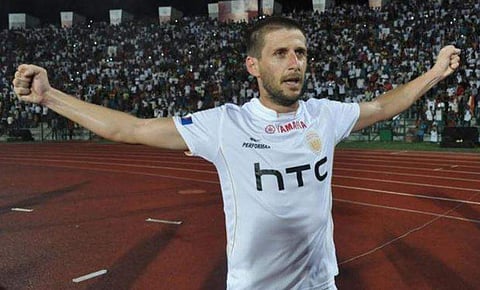 Emiliano Alfaro joined the club in 2017-18 playing each and every match last season. (File | PTI)