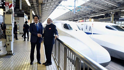 Modi has called the project crucial for his pet 'Make in India' campaign aimed at lifting the share of manufacturing in India's $2 trillion economy. (File | PTI)