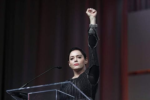 McGowan's attorney Jose Baez said the charge was a result of 'her activism as a voice for women everywhere.' (Rose McGowan | AP)