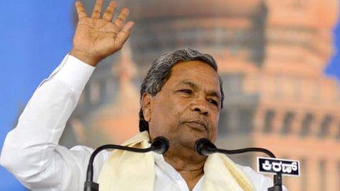 Karnataka Chief Minister Siddaramaiah.