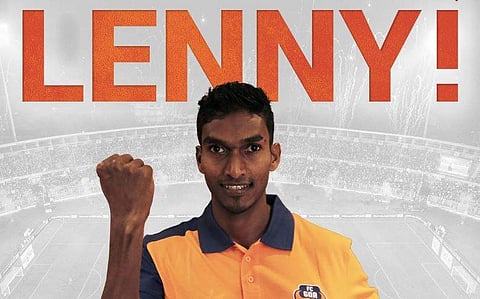 Lenny Rodrigues has also been a regular in the Indian national team, making his debut in February 2012 against Oman. (Photo | FC Goa Twitter)