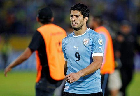 Uruguay striker Luis Suarez (Photo | AP)