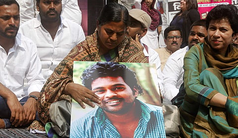 BJP has cited reports in which Radhika Vemula had accused IUML of not giving her the promised Rs 20 lakh to attend political rallies where false allegations against the BJP were levelled. (File | EPS)