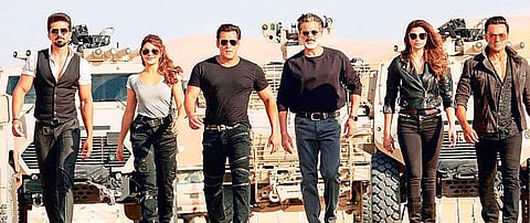 A shot from Race 3
