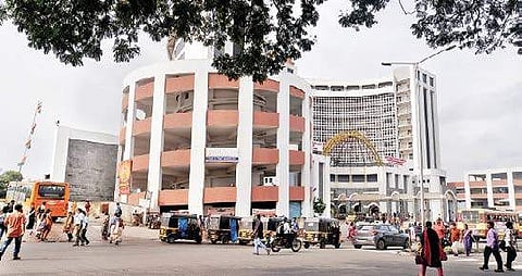 The KSRTC complex  at Thampanoor   Vincent Pulickal