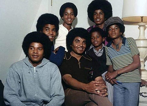 Joe with the Jackson 5. (Photo | Instagram/thejacksons Verified)