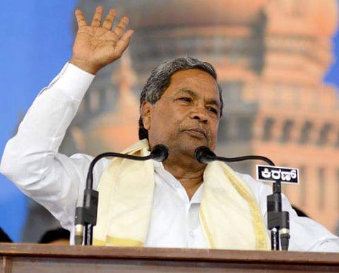 Karnataka CM Siddaramaiah. 
