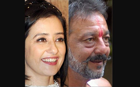 The stars were last seen together in 2008 release 'Mehbooba'. (Manisha Koirala and Sanjay Dutt | PTI)