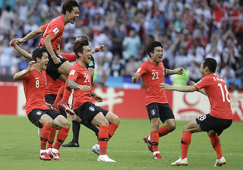 Few gave the Koreans any chance of reversing that defeat on Wednesday, with some bookmakers offering odds of 100-1 on a 2-0 win. (AP)