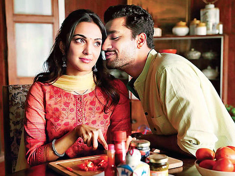 Kiara Advani and Vicky Kaushal in 'Lust Stories'.