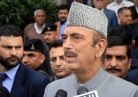 Senior Congress leader Ghulam Nabi Azad ( File photo | PTI )