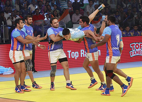 Indian kabaddi players (File photo | PTI)