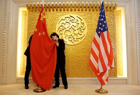 China was a decisive second at 21 per cent at USD409 billion. (File | Reuters)