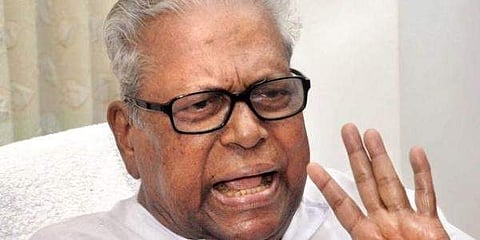 CPM veteran and former Chief Minister VS Achuthanandan  (File | PTI)