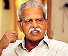 In this file photo, KC(M) vice chairman Jose K Mani speaks to party chairman K M Mani during a press conference. Then working chairman P J Joseph looks on. (Photo |  Vishnu Prathap)