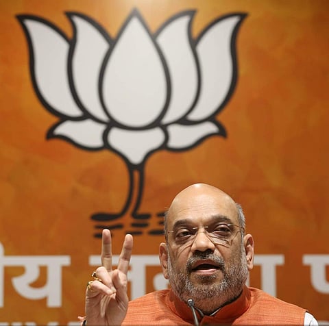 BJP chief Amit Shah  (File | EPS)