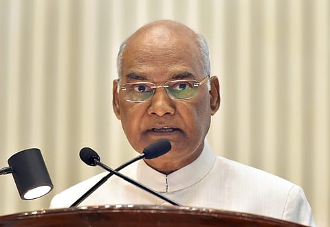 President Ram Nath Kovind. (PTI)