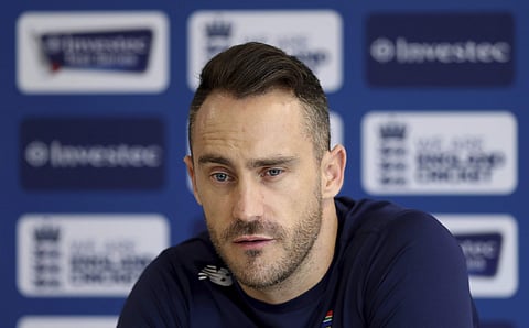 South Africa's Faf du Plessis  (File photo| AP)
