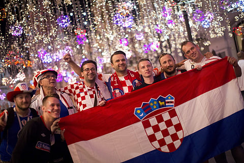 Croatia football fans (File photo | AP)