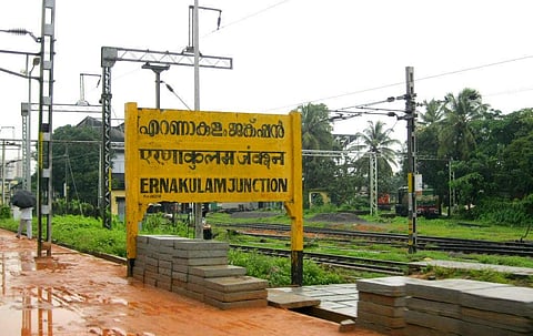 'There was a disruption in communication between Tripunithura railway station and Ernakulam South (Photo | India rail info)