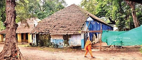 Renovation work in progress at Government Central High School at Attakulangara Vincent Pulickal