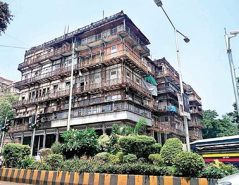 Esplanade mansion in shambles.(File photo |EPS)