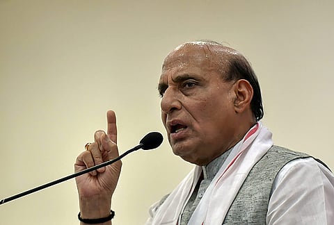 Union Home Minister Rajnath Singh. (Photo | PTI)