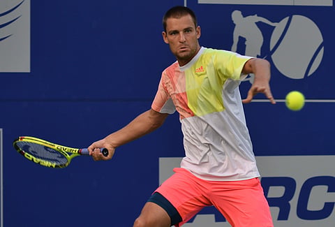 Russia's Mikhail Youzhny. (File Photo | EPS/Ashwin Prasath)