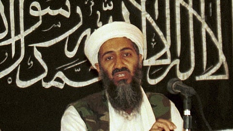 Al Qaeda leader Osama bin Laden.