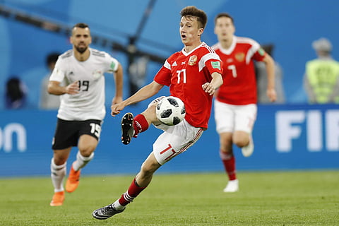 Russian midfielder Aleksandr Golovin (File | AP)
